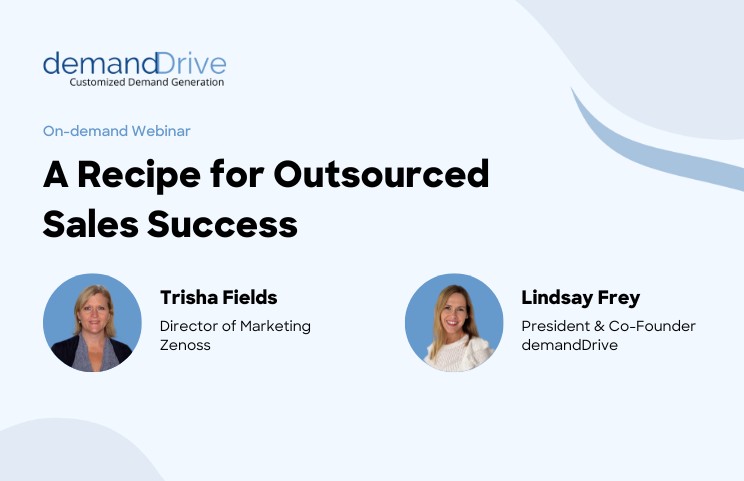 a recipe for outsourced sales success