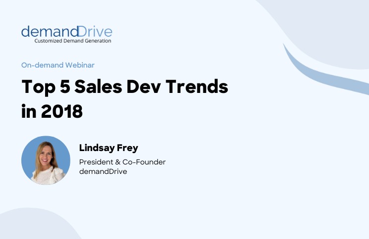 top 5 sales dev trends