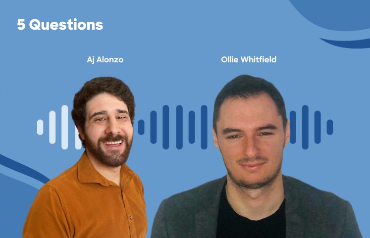 5 questions with ollie whitfield - cold email best practices