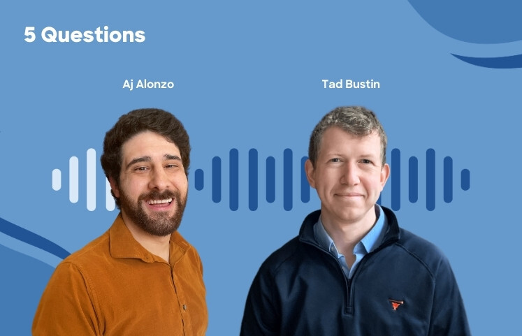 5 questions with tad bustin