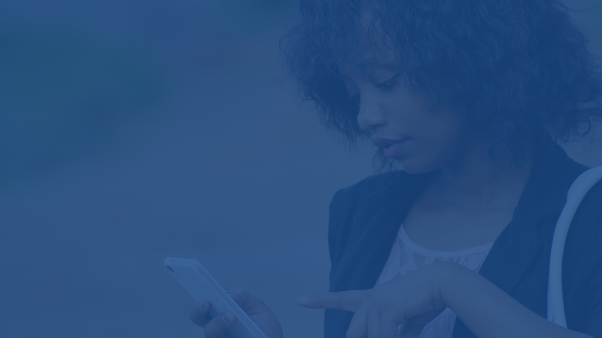 girl with phone background