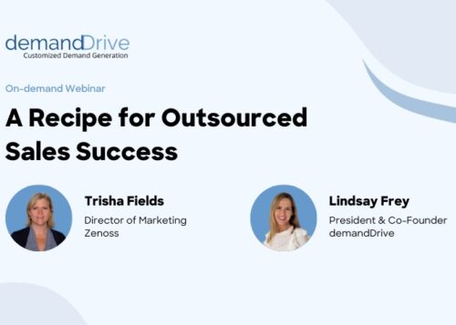 a recipe for outsourced sales success