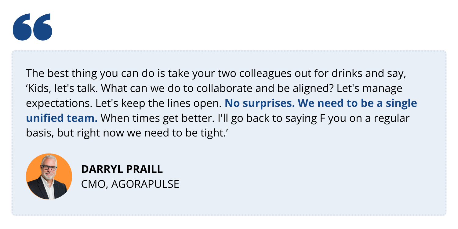 darryl praill quote 2 we need to be a unified team
